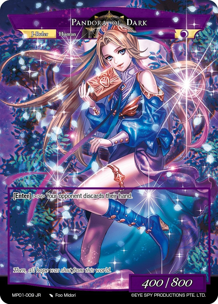 Image for Pandora, Girl of the Box // Pandora of Dark (Masterpiece "Pilgrim-Memories") (MP01-009 JR) - Force of Will