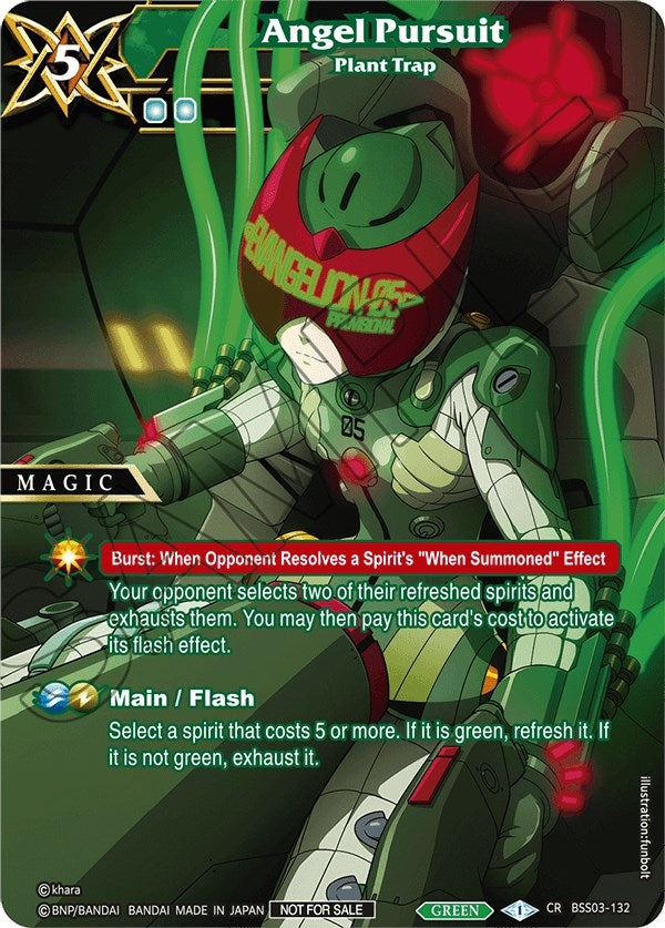 Image for Angel Pursuit - Plant Trap (Battle Spirits Saga Promo Cards) (BSS03-132) - Battle Spirits Saga