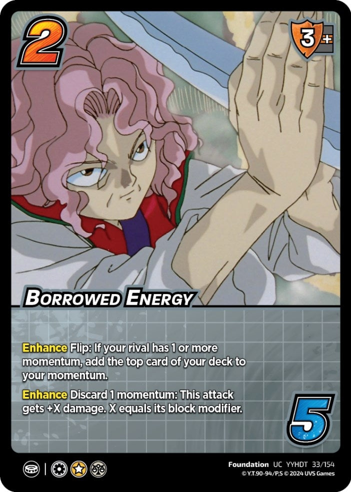 Image for Borrowed Energy (Yu Yu Hakusho: Dark Tournament) (33/154) - UniVersus