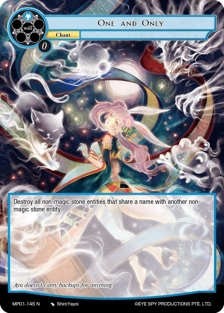 Image for One and Only (Masterpiece "Pilgrim-Memories") (MP01-145 N) - Force of Will
