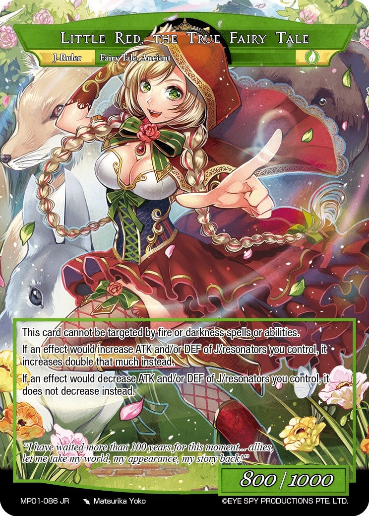 Image for Crimson Girl in the Sky // Little Red, the True Fairy Tale (Masterpiece "Pilgrim-Memories") (MP01-086 JR) - Force of Will