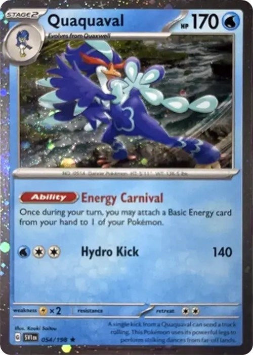 Image for Quaquaval - 054/198 (Cosmos Holo) (Miscellaneous Cards & Products) (054/198) - Pokemon