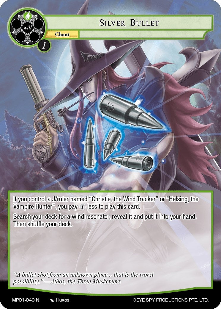 Image for Silver Bullet (Masterpiece "Pilgrim-Memories") (MP01-049 N) - Force of Will
