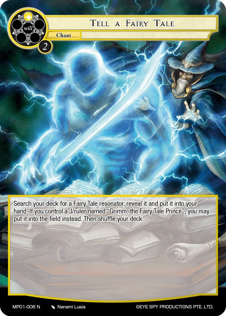 Image for Tell a Fairy Tale (Masterpiece "Pilgrim-Memories") (MP01-006 N) - Force of Will