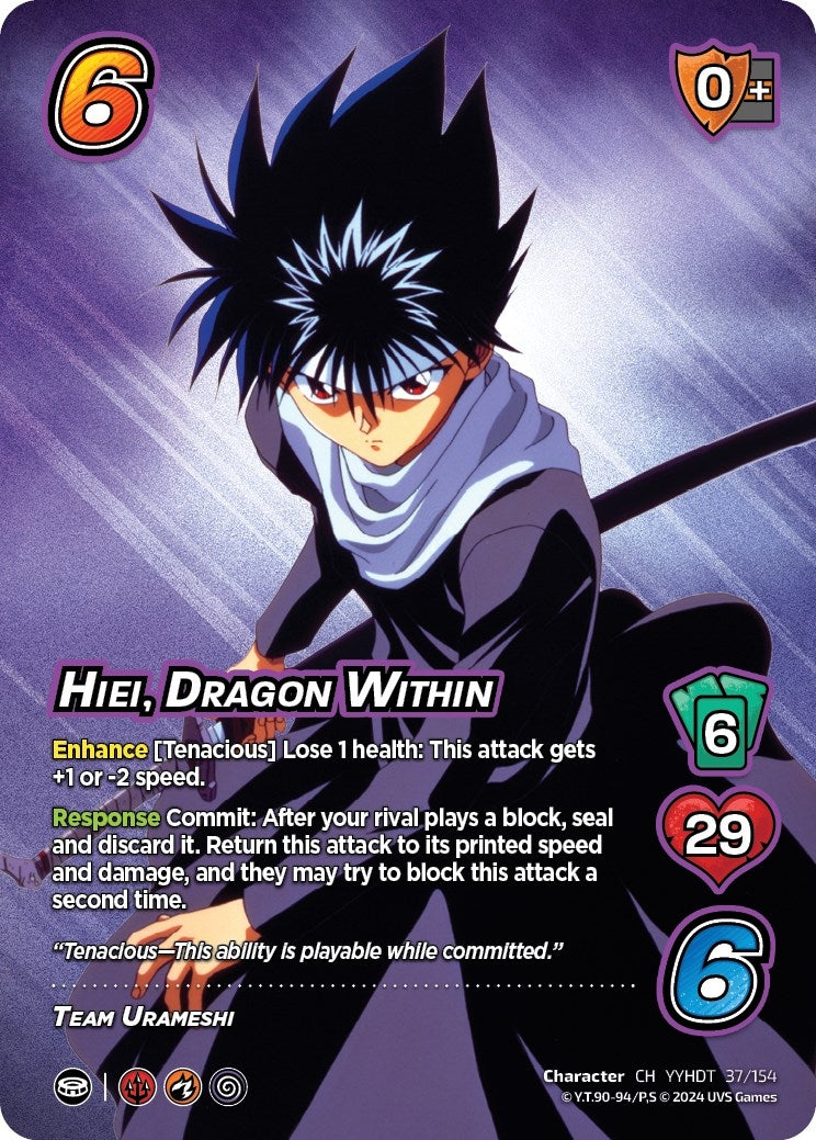 Image for Hiei, Dragon Within (Yu Yu Hakusho: Dark Tournament) (37/154) - UniVersus
