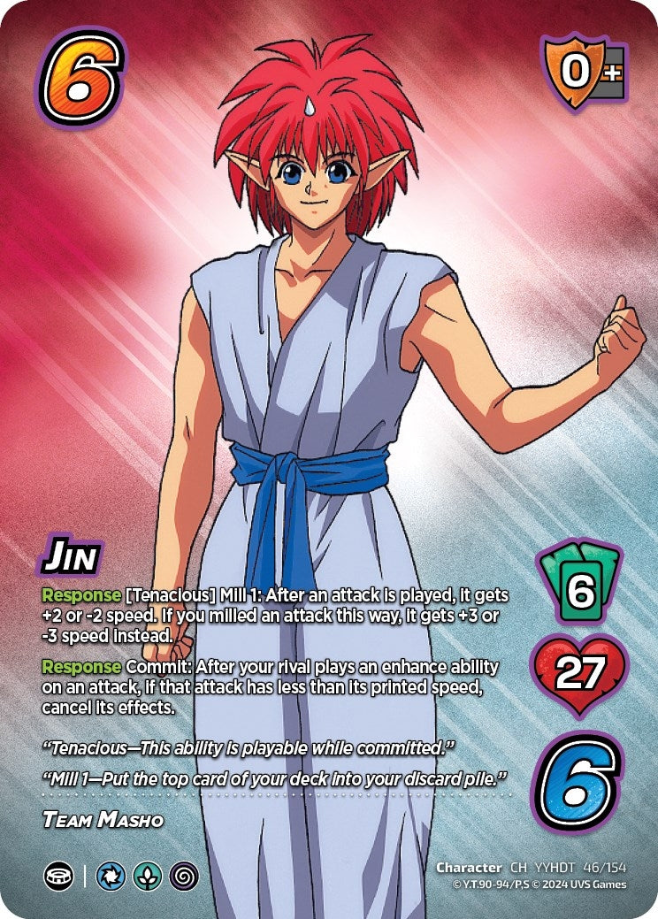 Image for Jin (Yu Yu Hakusho: Dark Tournament) (46/154) - UniVersus