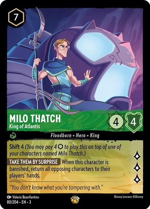 Image for Milo Thatch - King of Atlantis (3) (80)