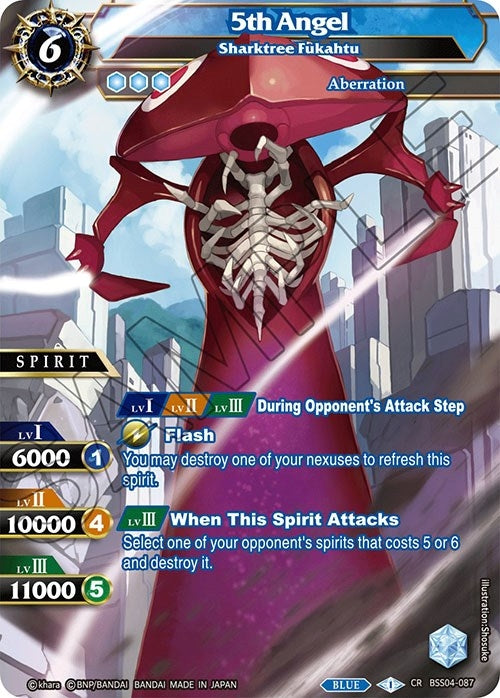 Image for 5th Angel - Sharktree Fukahtu (Savior of Chaos) (BSS04-087) - Battle Spirits Saga