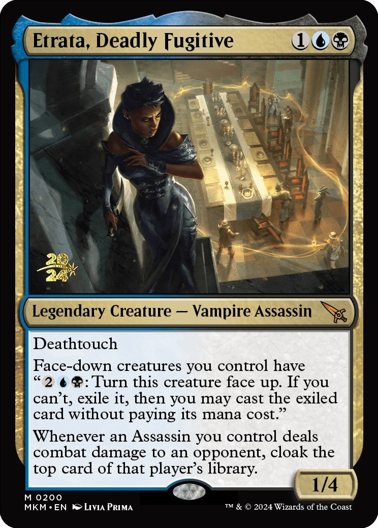 Image for Etrata, Deadly Fugitive (Prerelease Cards) (200) - Magic: The Gathering