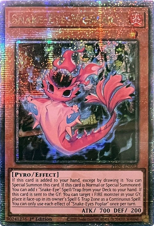 Image for Snake-Eyes Poplar (Quarter Century Secret Rare) (Phantom Nightmare) (PHNI-EN012) - YuGiOh