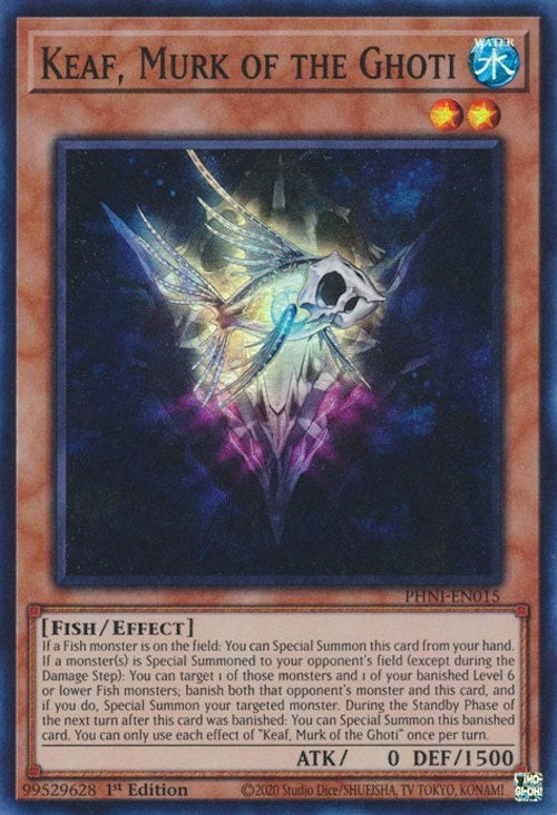 Image for Keaf, Murk of the Ghoti (Phantom Nightmare) (PHNI-EN015) - YuGiOh