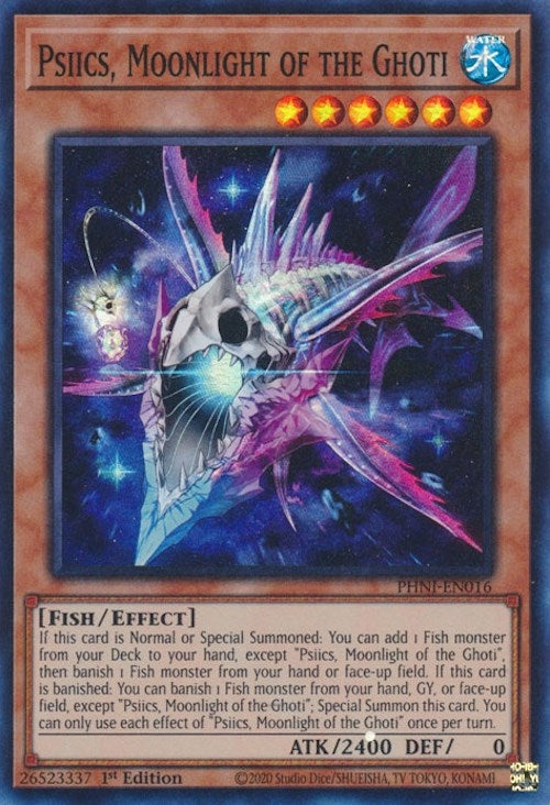 Image for Psiics, Moonlight of the Ghoti (Phantom Nightmare) (PHNI-EN016) - YuGiOh