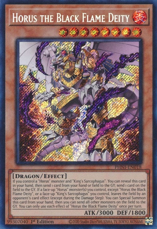 Image for Horus the Black Flame Deity (Phantom Nightmare) (PHNI-EN018) - YuGiOh