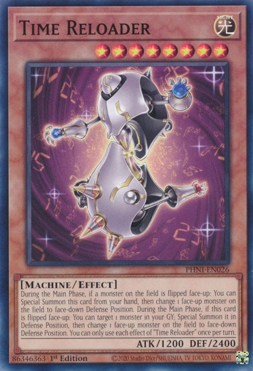 Image for Time Reloader (Phantom Nightmare) (PHNI-EN026) - YuGiOh
