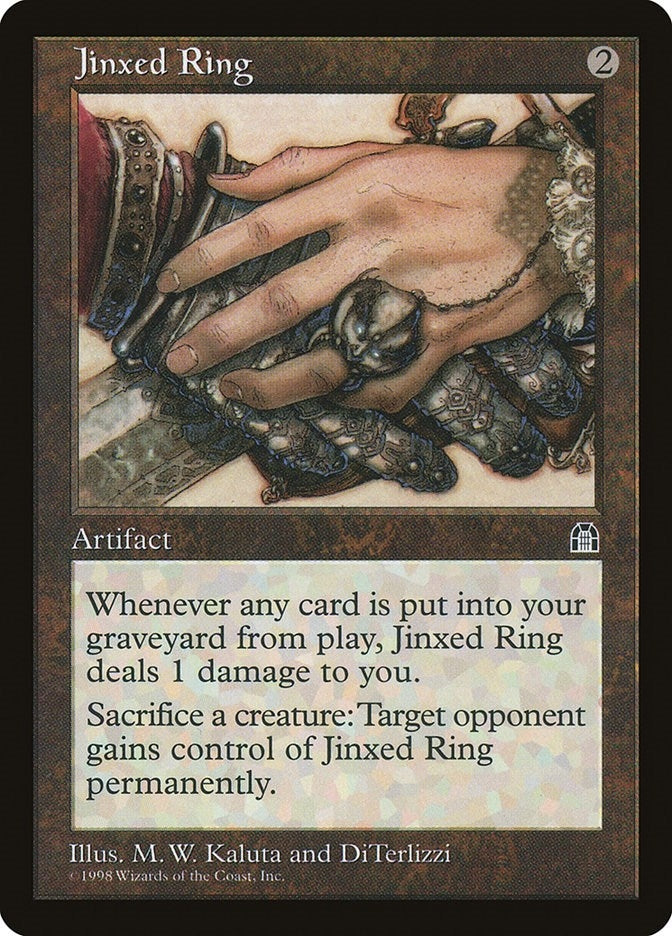 Image for Jinxed Ring (Stronghold) - Magic: The Gathering