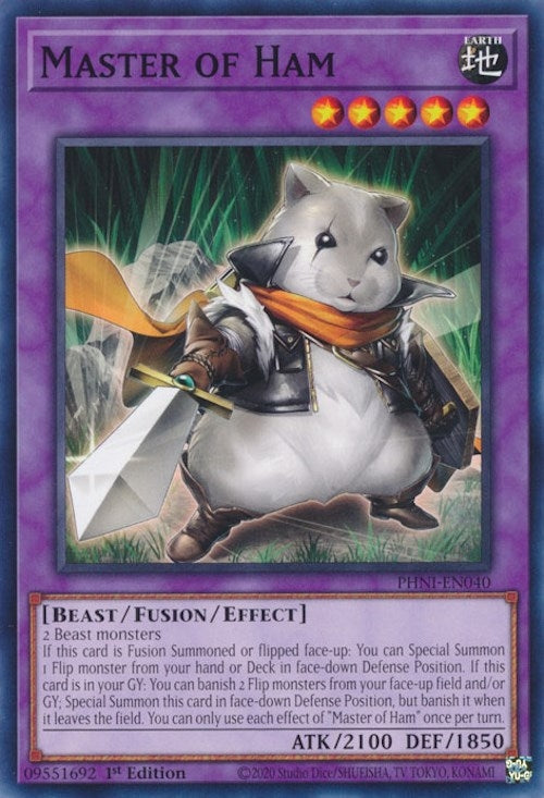 Image for Master of Ham (Phantom Nightmare) (PHNI-EN040) - YuGiOh