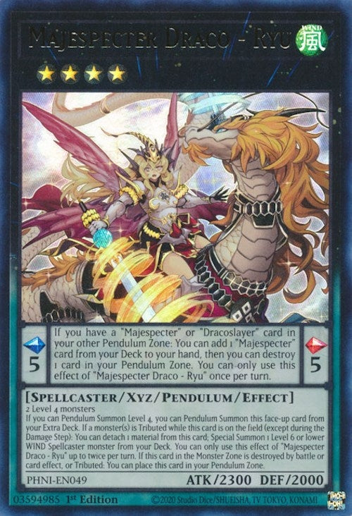 Image for Majespecter Draco - Ryu (Phantom Nightmare) (PHNI-EN049) - YuGiOh