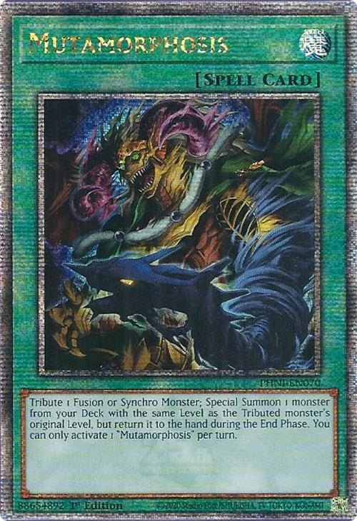 Image for Mutamorphosis (Quarter Century Secret Rare) (Phantom Nightmare) (PHNI-EN070) - YuGiOh