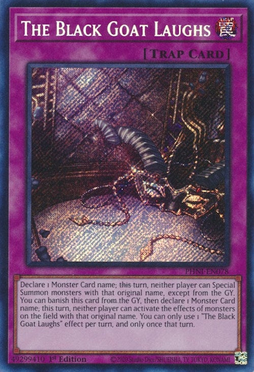 Image for The Black Goat Laughs (Phantom Nightmare) (PHNI-EN078) - YuGiOh