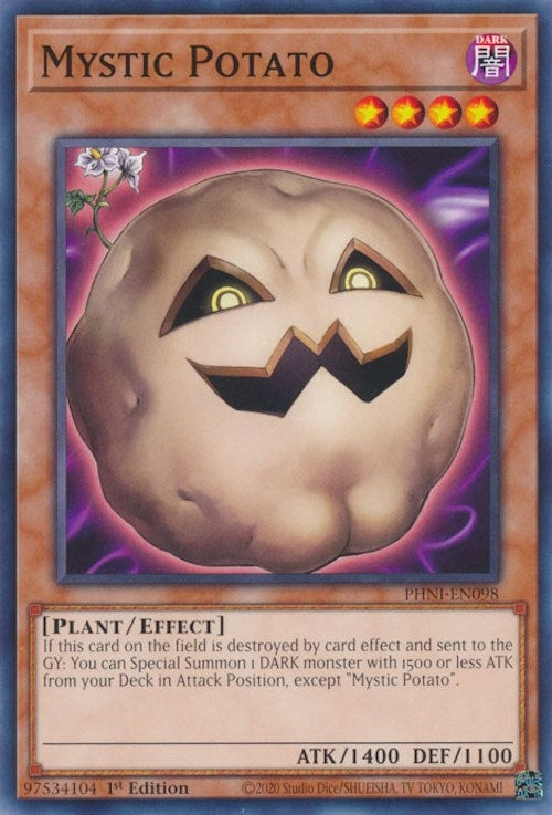 Image for Mystic Potato (Phantom Nightmare) (PHNI-EN098) - YuGiOh
