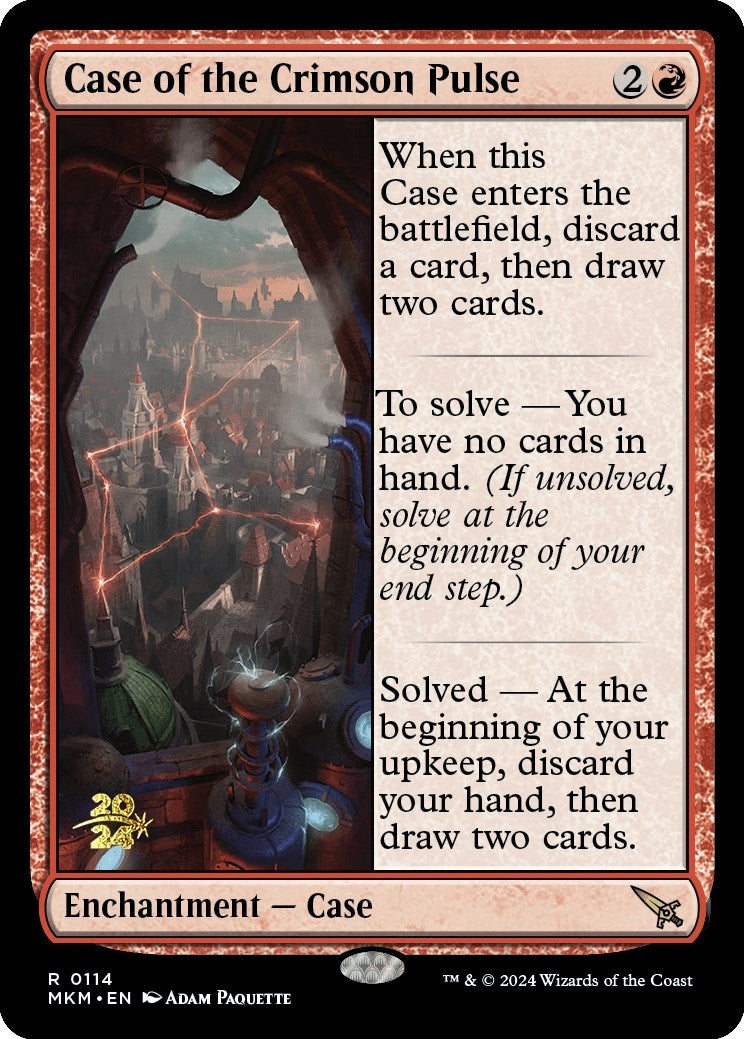 Image for Case of the Crimson Pulse (Prerelease Cards) (114) - Magic: The Gathering