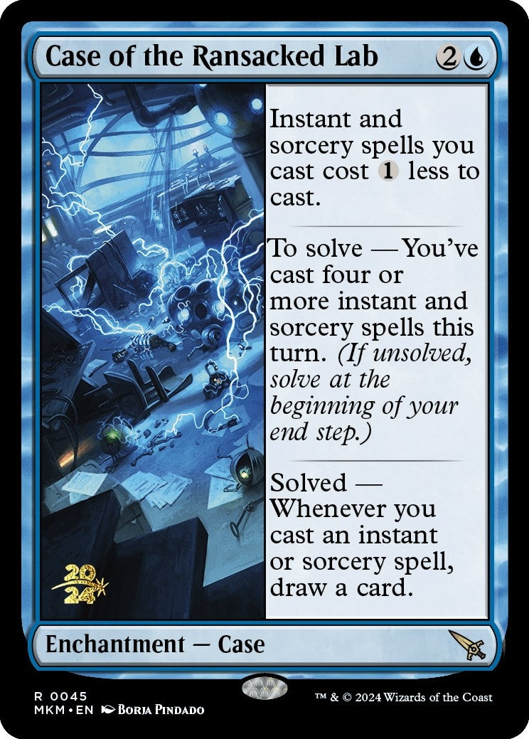 Image for Case of the Ransacked Lab (Prerelease Cards) (45) - Magic: The Gathering