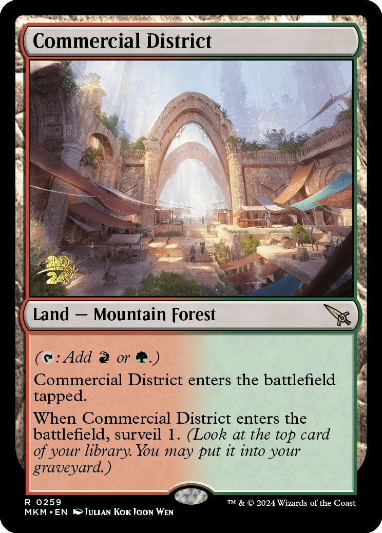 Image for Commercial District (Prerelease Cards) (259) - Magic: The Gathering