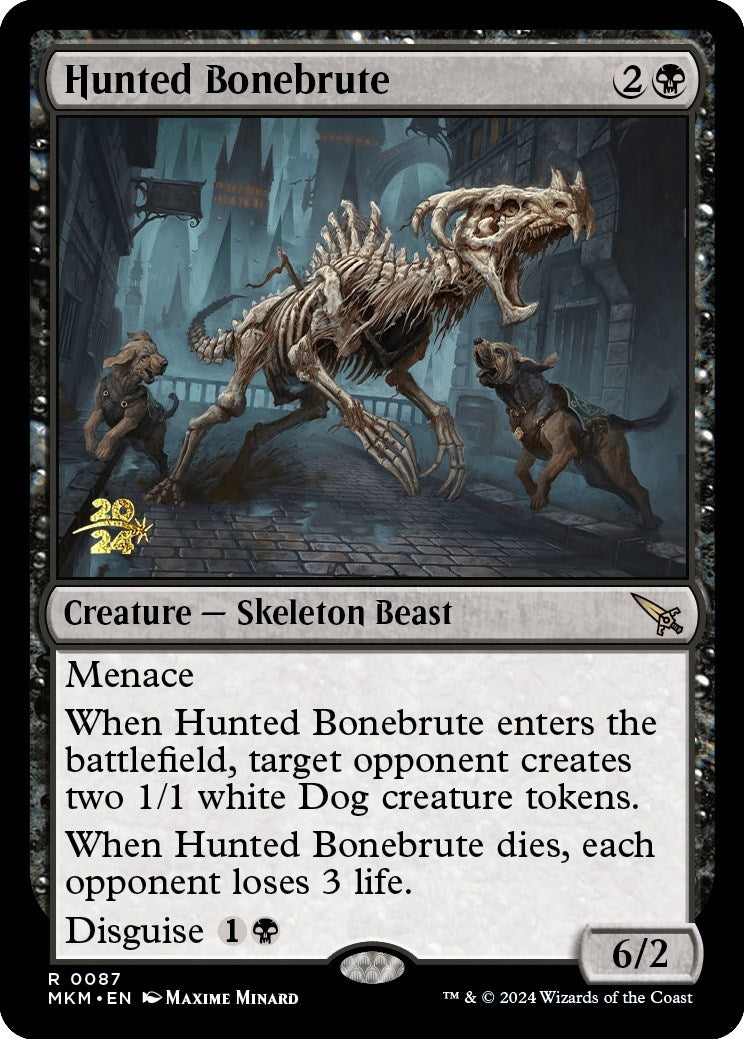 Image for Hunted Bonebrute (Prerelease Cards) (87) - Magic: The Gathering