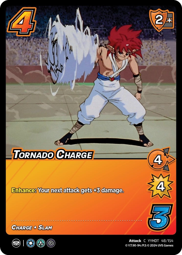 Image for Tornado Charge (Yu Yu Hakusho: Dark Tournament) (48/154) - UniVersus