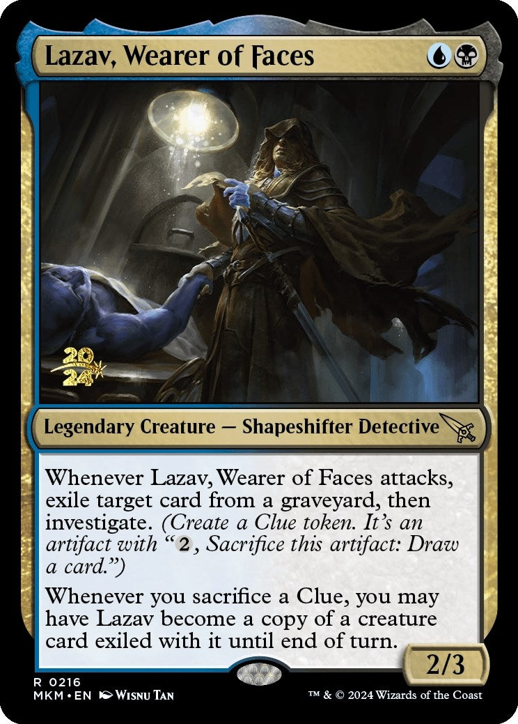 Image for Lazav, Wearer of Faces (Prerelease Cards) (216) - Magic: The Gathering