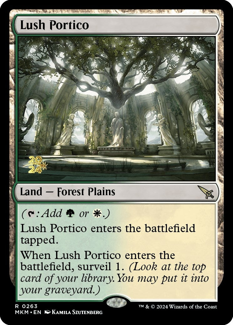 Image for Lush Portico (Prerelease Cards) (263) - Magic: The Gathering