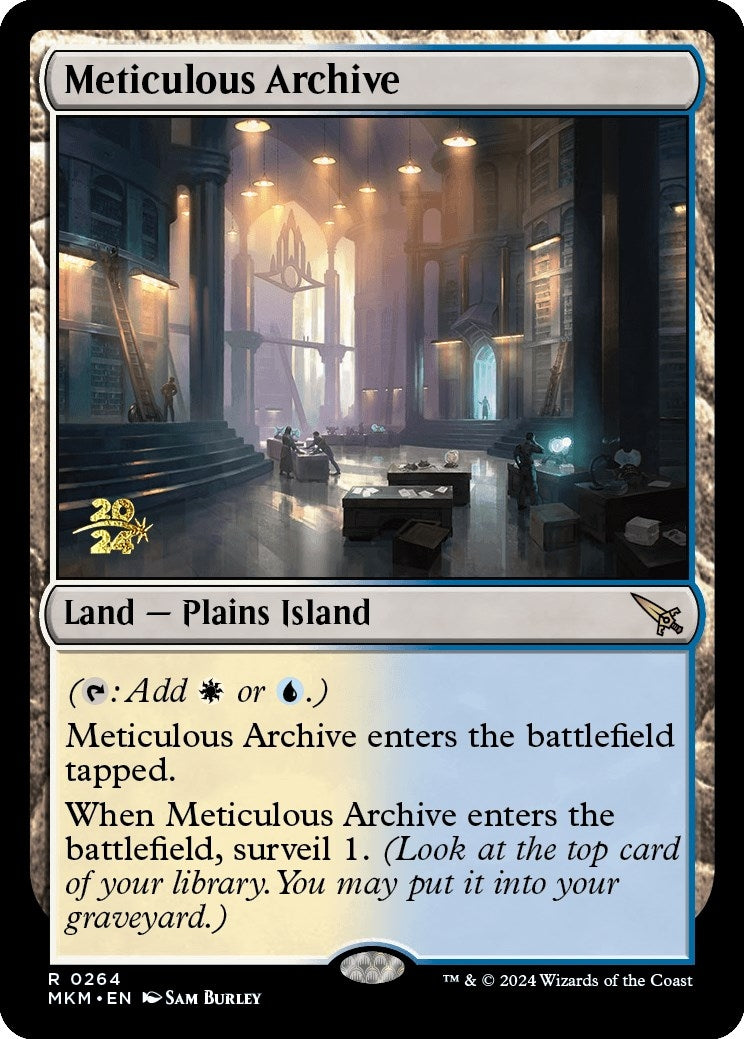 Image for Meticulous Archive (Prerelease Cards) (264) - Magic: The Gathering