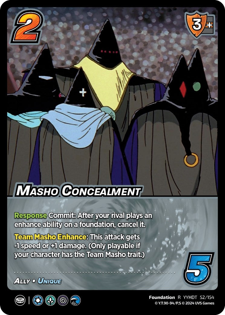 Image for Masho Concealment (Yu Yu Hakusho: Dark Tournament) (52/154) - UniVersus
