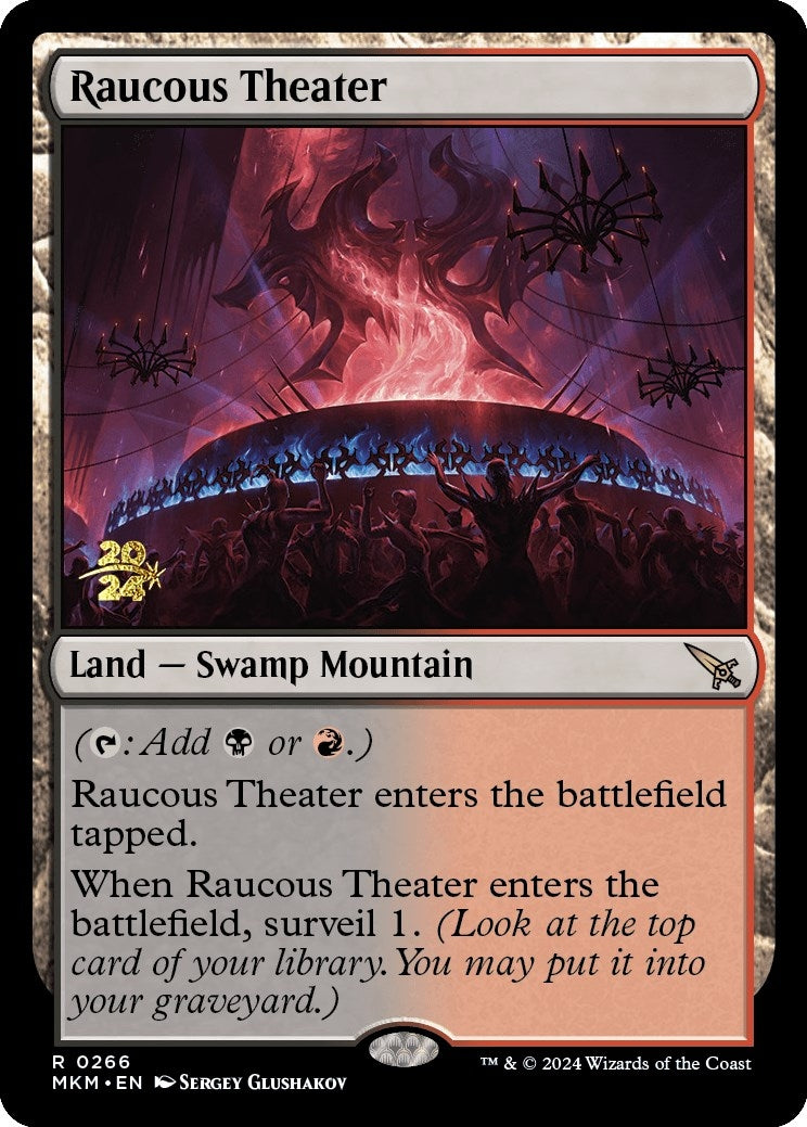 Image for Raucous Theater (Prerelease Cards) (266) - Magic: The Gathering