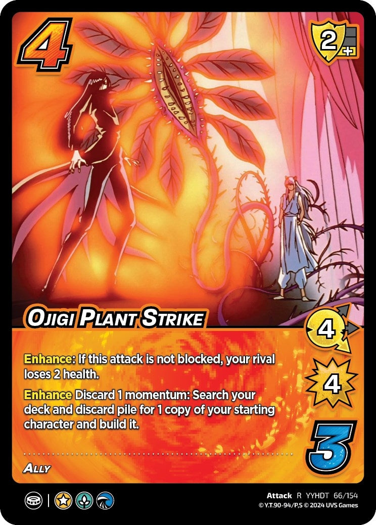 Image for Ojigi Plant Strike (Yu Yu Hakusho: Dark Tournament) (66/154) - UniVersus