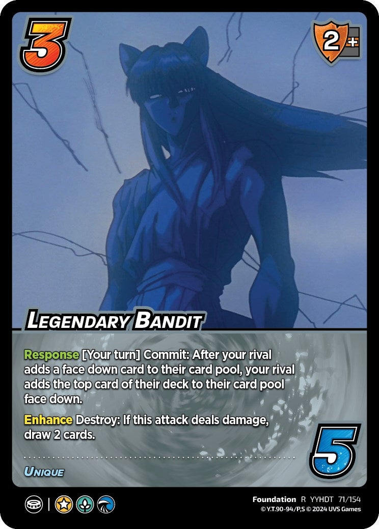 Image for Legendary Bandit (Yu Yu Hakusho: Dark Tournament) (71/154) - UniVersus