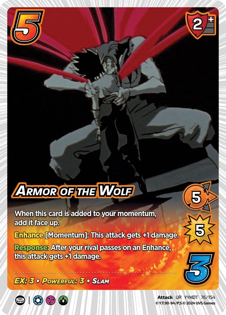 Image for Armor of the Wolf (Yu Yu Hakusho: Dark Tournament) (76/154) - UniVersus