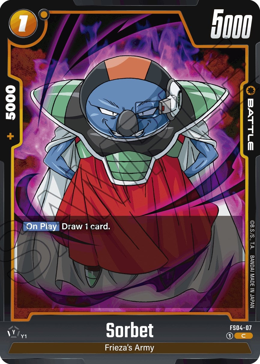 Image for Sorbet (Starter Deck 4: Frieza) (FS04-07) - Dragon Ball Super: Fusion World