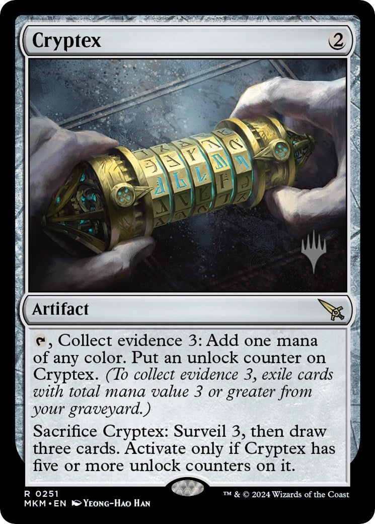 Image for Cryptex (Promo Pack: Murders at Karlov Manor) (251) - Magic: The Gathering
