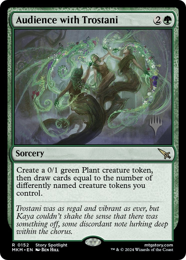 Image for Audience with Trostani (Promo Pack: Murders at Karlov Manor) (152) - Magic: The Gathering