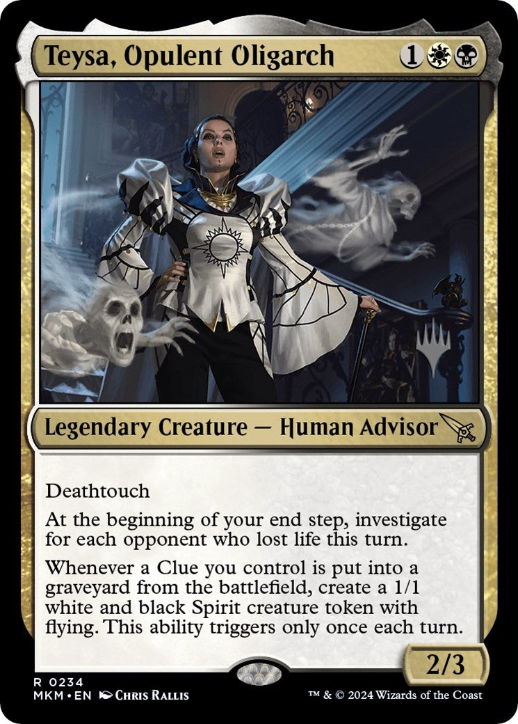 Image for Teysa, Opulent Oligarch (Promo Pack: Murders at Karlov Manor) (234) - Magic: The Gathering