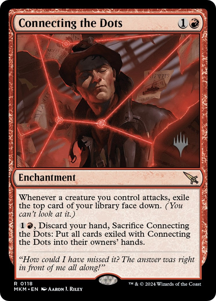 Image for Connecting the Dots (Promo Pack: Murders at Karlov Manor) (118) - Magic: The Gathering