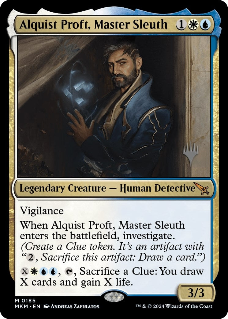 Image for Alquist Proft, Master Sleuth (Promo Pack: Murders at Karlov Manor) (185) - Magic: The Gathering