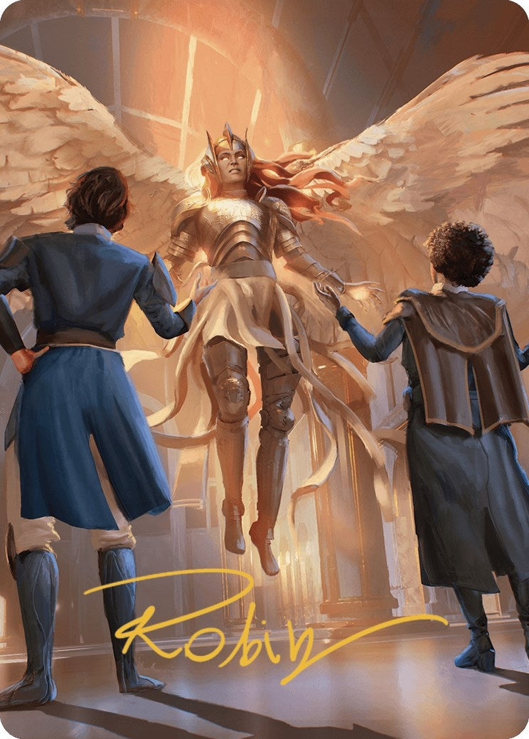 Image for Demand Answers Art Card (Gold-Stamped Signature) (Art Series: Murders at Karlov Manor) (31) - Magic: The Gathering