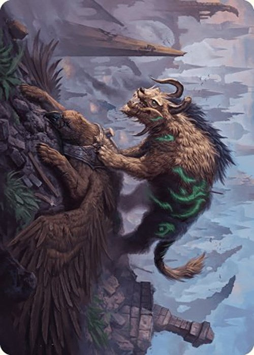 Image for Axebane Ferox Art Card (Art Series: Murders at Karlov Manor) (13) - Magic: The Gathering