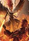 Image for Warleader's Call Art Card (35/49) (Gold-Stamped Signature) (Art Series: Murders at Karlov Manor) (35) - Magic: The Gathering