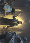 Image for Auspicious Arrival Art Card (Gold-Stamped Signature) (Art Series: Murders at Karlov Manor) (2) - Magic: The Gathering