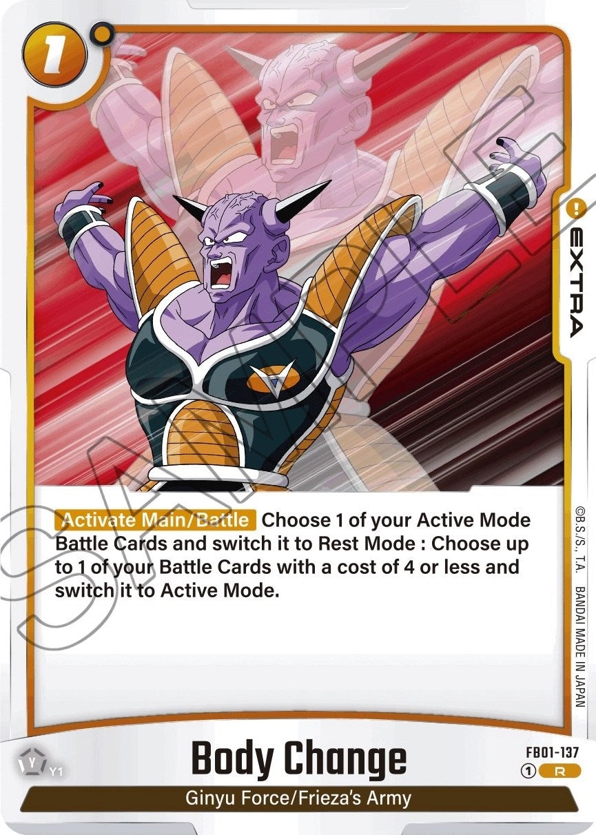 Image for Body Change (Awakened Pulse) (FB01-137) - Dragon Ball Super: Fusion World