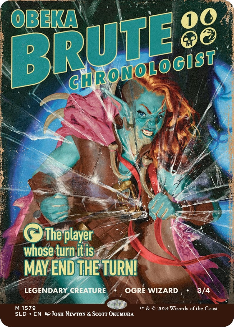 Image for Obeka, Brute Chronologist (Secret Lair Drop Series) (1579) - Magic: The Gathering