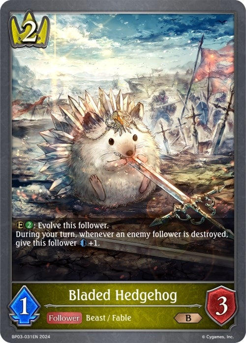 Image for Bladed Hedgehog (BP03: Flame of Laevateinn) (BP03-031EN) - Shadowverse: Evolve